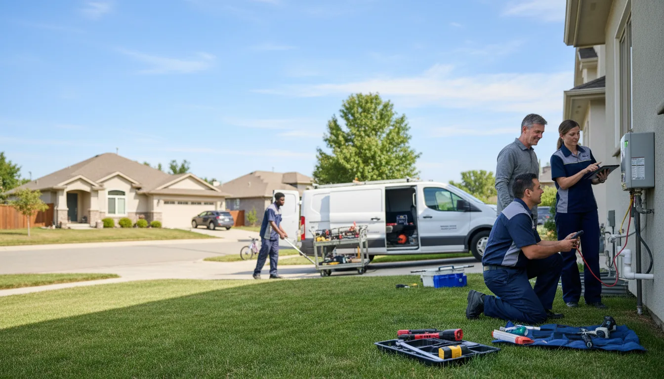 Tankless water heater service in Dexter, GA